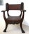 19th Century Spanish Colonial Altar Carved Armchair With Wood Seat and Back The chair measures 27" wide, 22" deep and 26...