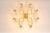 Metal Mid-Century Brass Chandelier, 1970s For Sale - Image 7 of 10