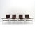 Chocolate Katavolos Littel and Kelley T Chairs for Laverne International, 1950 For Sale - Image 8 of 10