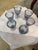 Noritake Vintage Noritake Sweet Swirl, Light Blue Sweet Tea Glasses - Set of 6 For Sale - Image 4 of 11