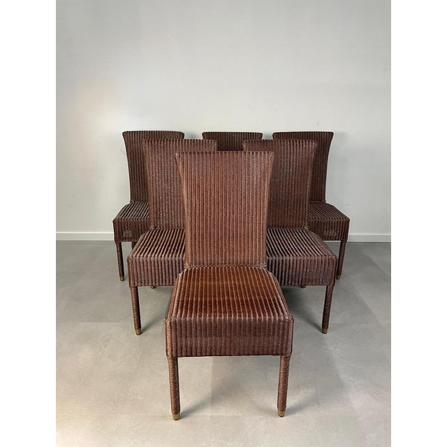 Chairs from Vincent Sheppard, Set of 6 For Sale - Image 5 of 5