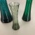 German Hand Blown Crystal Glass Vases from Alfred Taube, 1960s, Set of 3 For Sale - Image 3 of 16