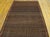 Late 19th Century 1890s Brown Stripe Antique Sarouk Farahan Rug 4'2" X 6'6" Handknotted Wool Carpet For Sale - Image 5 of 7