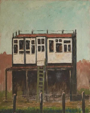 Henri (Rik) van Kogelenberg, Flemish Dovecote, Oil on Canvas, 1960s