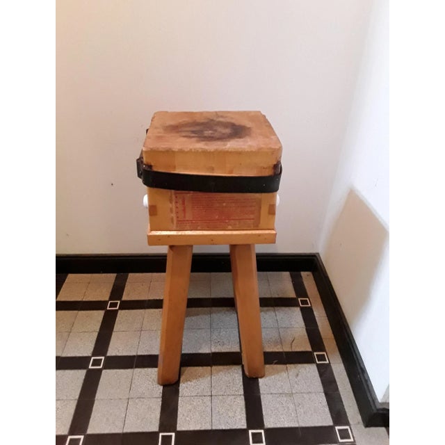 Vintage Chopping Board from Burgdorf-Blöcke For Sale - Image 9 of 9