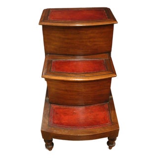 Circa 1830 English George IV Bed Steps For Sale