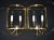 Metal Pair of Mid 20th Century French Bronze Convex Half Lantern Wall Sconces, Louis XVI Ribbon & Reed For Sale - Image 7 of 10