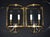Metal Pair of Mid 20th Century French Bronze Convex Half Lantern Wall Sconces, Ribbon & Reed For Sale - Image 7 of 9