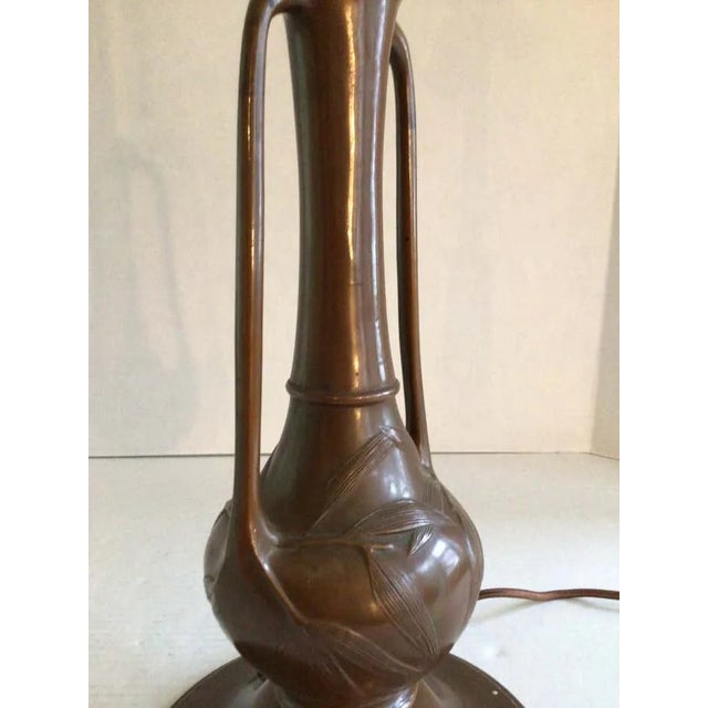 Early 20th Century Bronze Table Lamp For Sale - Image 9 of 10