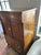 Brass Vintage John Widdicomb Tall Wardrobe Dresser For Sale - Image 8 of 10