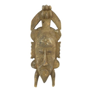 Early 20th Century Senufo Kpelie Mask Côte d'Ivoire For Sale