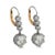 Traditional Edwardian Gia 5.67 Carat Old Mine Cut Diamond Platinum Drop Earrings For Sale - Image 3 of 6