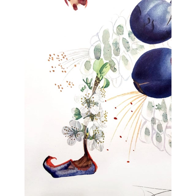 Salvador Dali, Plum, Hand-Signed Lithograph, 1969 For Sale - Image 10 of 15