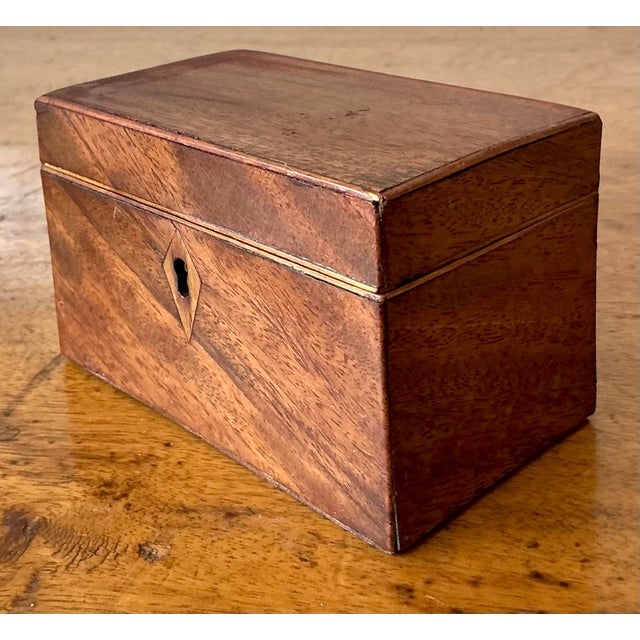 Vintage Regency Petite Two Chamber Box For Sale - Image 4 of 8