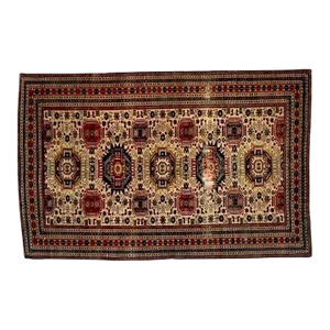 Antique N. West Persian Rug , 6'8" X 10'