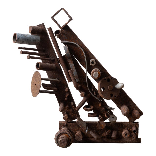 Giovanni 'John’ Bucci Metal Art Sculpture, 1960s For Sale