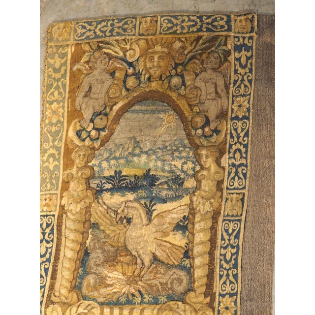 More information coming soon… Dating to circa 1700, this silk and wool tapestry from Brussels (at the time of the weaving,...