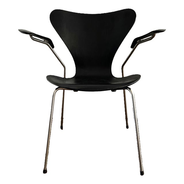 Model 3207 Chair by Arne Jacobsen for Fritz Hansen, Denmark, 1970s For Sale