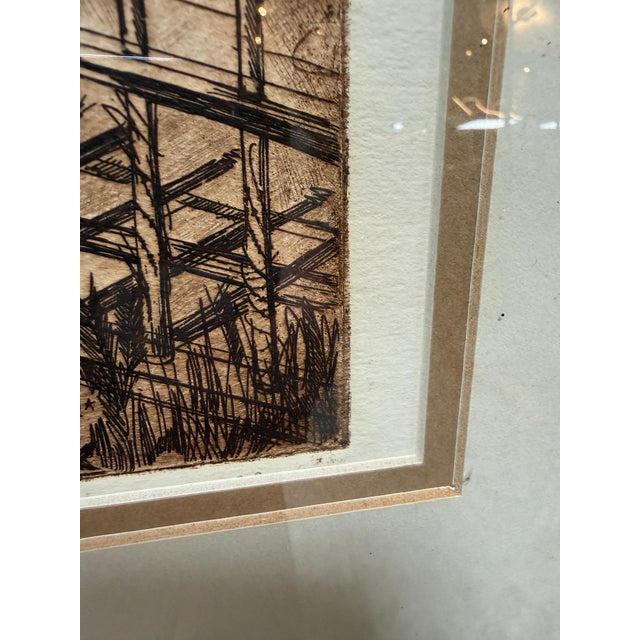 Original Etching Union + Hyde Street, San Francisco For Sale - Image 10 of 12