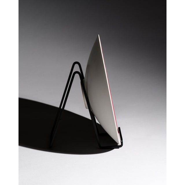 Postmodern Large Alta Mira Porcelain Plate by Gilbert Portanier for Rosenthal, 1970s For Sale - Image 3 of 14