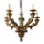19th C. Italian Carved and Painted Chandelier For Sale