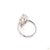 Early 20th Century 1.1 Carat Old European Cut Diamond Gold Ring, Size 6.5 For Sale - Image 4 of 9