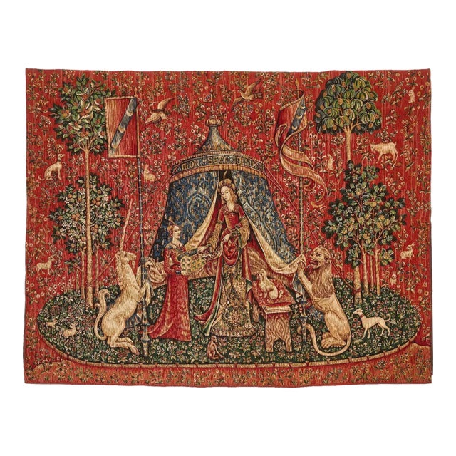 A Mon Seul Desir (To My Only Desire) Woven Tapestry For Sale