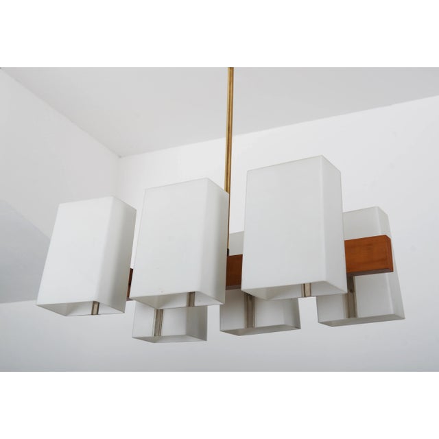 Large Vintage Opaline Glass Chandelier by Rupert Nikoll For Sale - Image 11 of 16