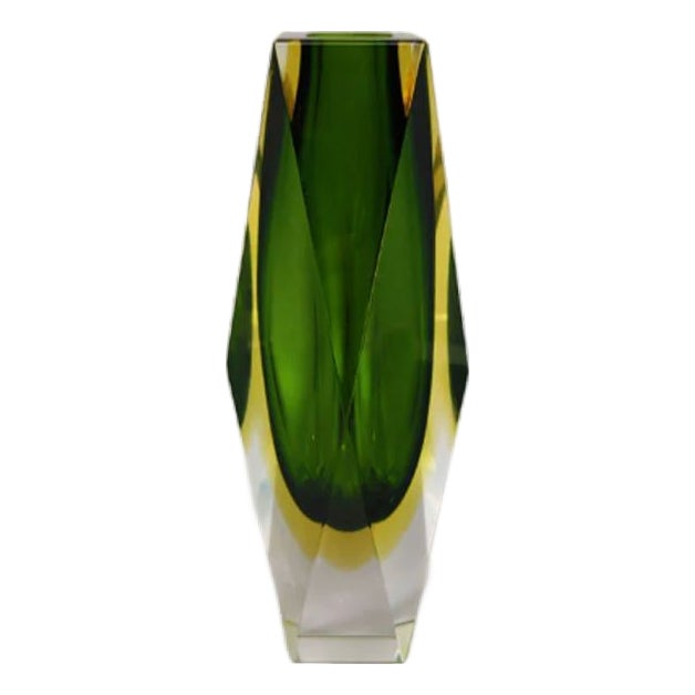 Italian Vase by Flavio Poli for Seguso, 1960s For Sale
