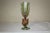 Late 20th Century Vintage Murano Italian Swirl Art Glass Figural Goblet With Winged Creature Stem For Sale - Image 5 of 9
