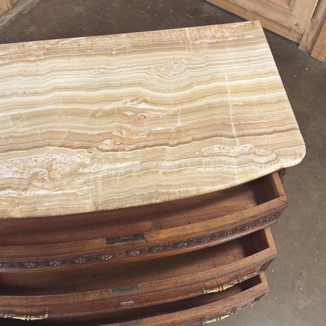 19th Century French Louis XVI Walnut Commode For Sale - Image 17 of 18