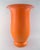 Svend Hammershøi for Kähler, HAK. Colossal floor vase in glazed stoneware. Beautiful orange uranium glaze. In good...