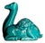 Vintage Chinese Turquoise Crackle-Glaze Tang-Style Camel Sculpture For Sale