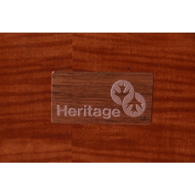 Drexel Heritage Empire Style Sideboard or Bar Cabinet With Carved Lions For Sale - Image 12 of 13