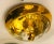 Metal Golden Oscar Torlasco Lumi Crystal 1970s Italian Flush Ceiling Light For Sale - Image 7 of 8