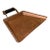 Antique Copper Tray Crafted by Sternauware New York Silent Butler For Sale