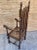 Louis XVI Style French Carved Walnut Armchair with Reed Seats For Sale - Image 10 of 18