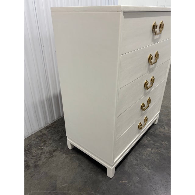 Wood 1950’s Chinoiserie Coastal Dresser by Landstrom Furniture For Sale - Image 7 of 11
