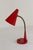 Vintage Danish Red and Brass Flexible Desk Lamp from Lyfa, 1950s For Sale - Image 16 of 17