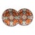 Pair of 19th C Spode “Dollar” Pattern Plates For Sale