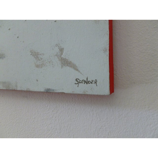 "Yard" Oil and Acrylic Abstract Painting by Scott Spencer For Sale - Image 9 of 9