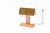 2020s Rattan Modern Bp Desk Lamp, Handcrafted Pencil Reed Rattan, Art Deco Style For Sale - Image 5 of 8
