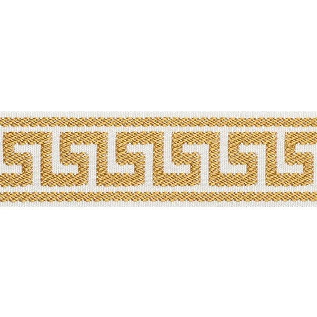 A timeless motif with infinite uses, this narrow Greek key tape is a beautiful silk jacquard weave. Available in several...