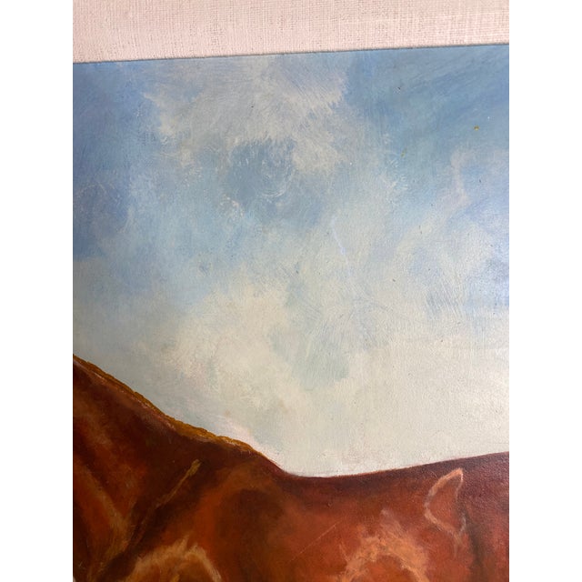 Original Oil Equestrian Painting of Man O’ War by Scharff For Sale In Baltimore - Image 6 of 12