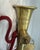 Rare Antique 19th Century German Engraved Brass Silver Signal Horn Trumpet For Sale - Image 11 of 12