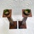 Paint Pair of Antique 1890s Japanese Lacquer Candlesticks For Sale - Image 7 of 11