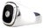 Large Vintage Sterling Silver, Onyx Cabochon, & Diamond Men's Signet Style Ring For Sale