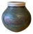 1980s Kokopelli Raku Pottery Vase For Sale