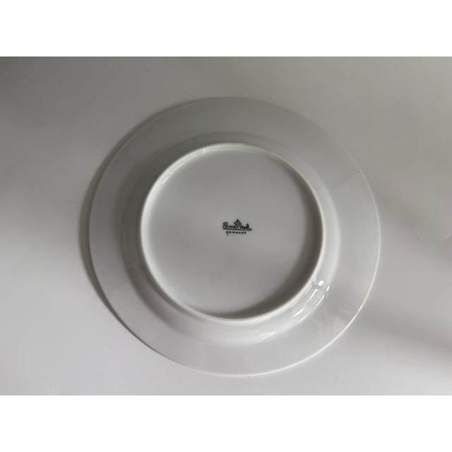 1990s Asimmetria Slate Salad Plates by Björn Wiinblad for Rosenthal Studio Linie, 1989, Set of 6 For Sale - Image 5 of 7