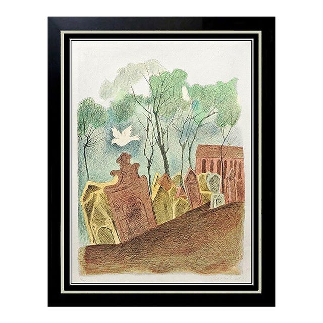 Late 20th Century The Cemetery, Raphael Soyer For Sale